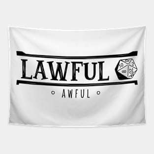 Lawful Awful (Modern Alignments) Tapestry