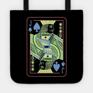 Jack of Spades Night Mode Tote