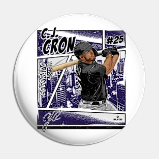 C.J. Cron Colorado Comic Pin