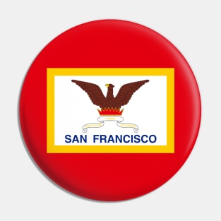 Flag of San Francisco, California Pin