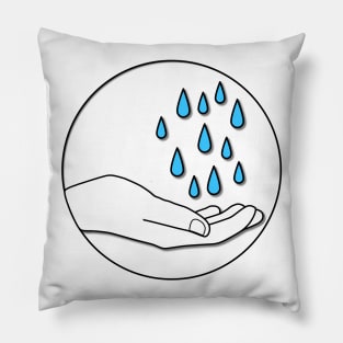 Wash your hands and stay safe Pillow