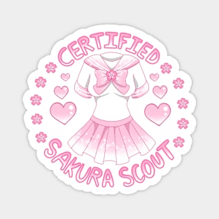 Certified Sakura Scout Magnet