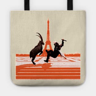 An Alpine Ibex at the Trocadero Tote