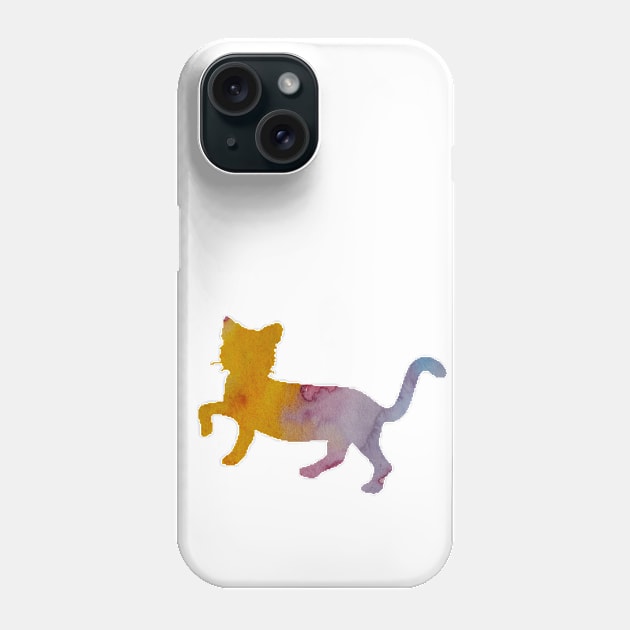 Cat Art Phone Case by TheJollyMarten