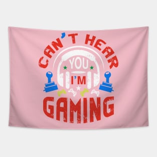 cant hear you im gaming Tapestry