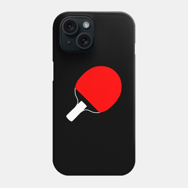 table tennis racket Phone Case by TheCreatedLight