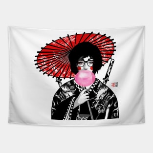 Bubble Gum Geisha Tapestry