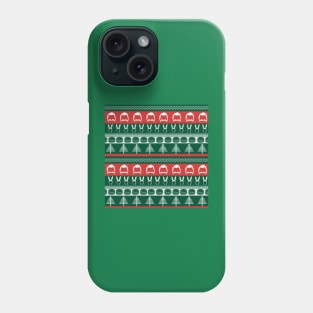 Christmas Burger Pattern Phone Case