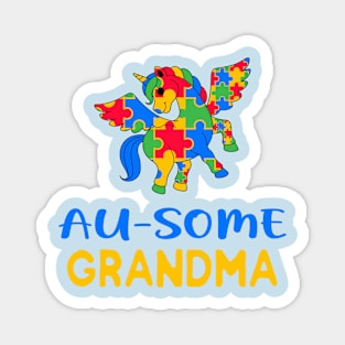 Au-some Grandma Magnet