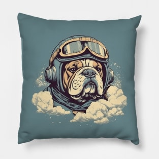 Aviator dog Pillow