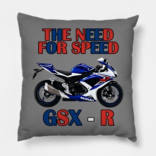 Suzuki GSXR Motorcycle Pillow