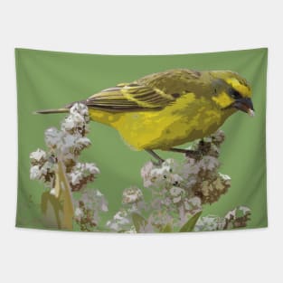 Yellow-fronted Canary, Bird Tapestry