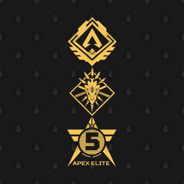 Apex Legend - The Golden Hunt ( Front & Back ) by spaceranger