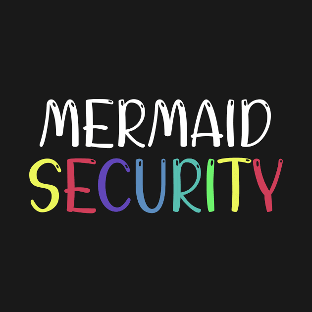 Mermaid Security - Mom & Dad Halloweeen Costume by CoolandCreative