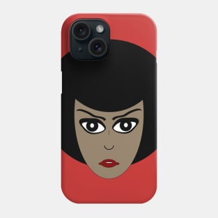 Strong Black Woman Natural Girl Afro Hair Phone Case