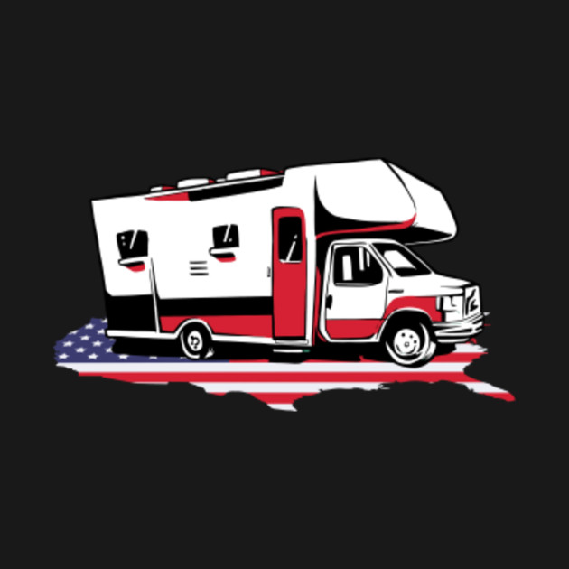 Disover RV Camper Van Motorhome Caravan - Rv Camper - T-Shirt