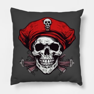 Pirate skull Pillow