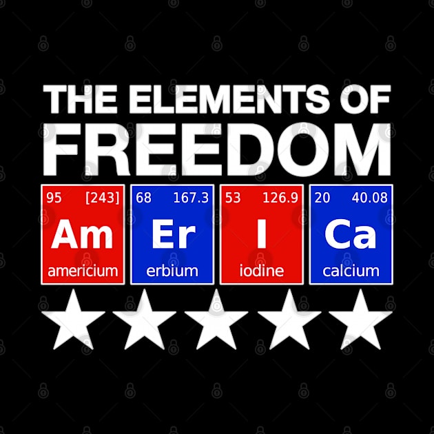 The Element Of Freedom America, Periodic Table Of Elements by powerdesign01