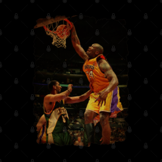Shaquille Oneal vintage Basketball Phone Case TeePublic