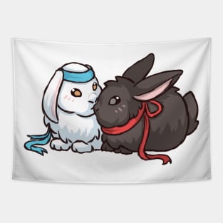 Wangxian bunnies Tapestry