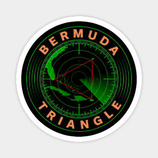 Bermuda Triangle Radar Magnet