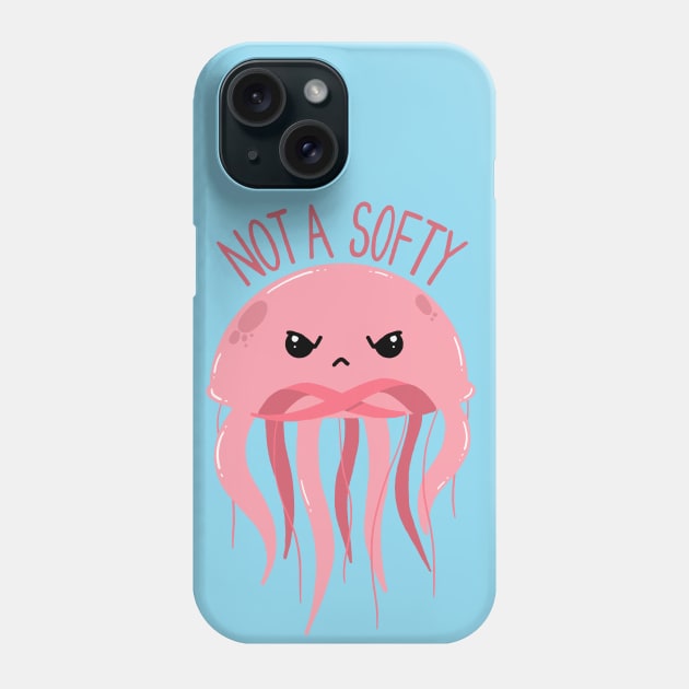 Not a Softy Phone Case by mai jimenez