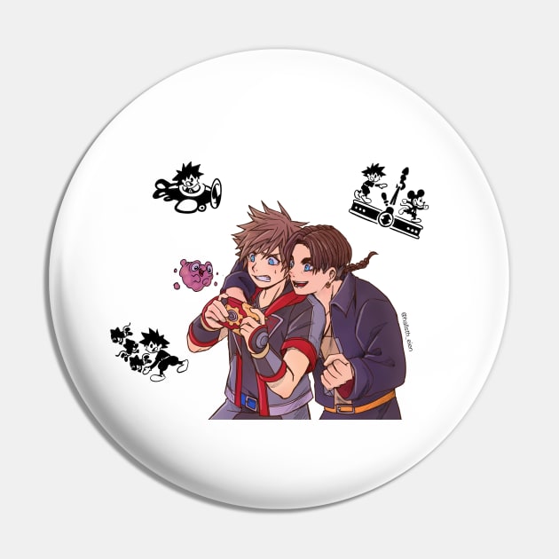 Sora and Jim Pin by hallstheien