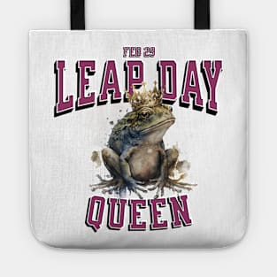 Leap Day Queen | Feb 29th Birthday Party Tote