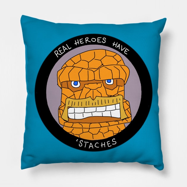 Movember Thing Pillow by DxA2017