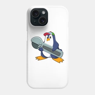 Penguin as Mechaic with Tool Phone Case