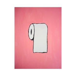 Pink Toilet Paper T-Shirt