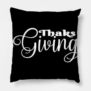 Thanks Giving Scrip Pillow