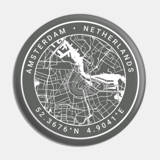 Amsterdam Map Pin
