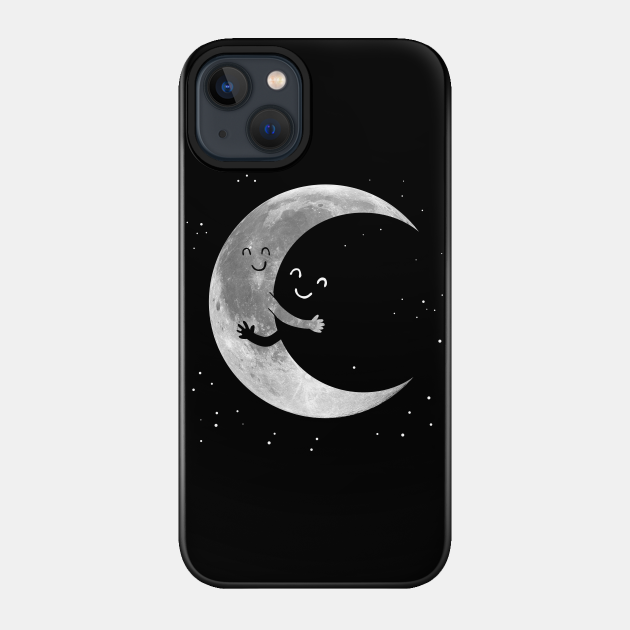 Moon and The Space - Space - Phone Case