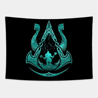 Assasin’s Creed Valhalla - ocean version Tapestry