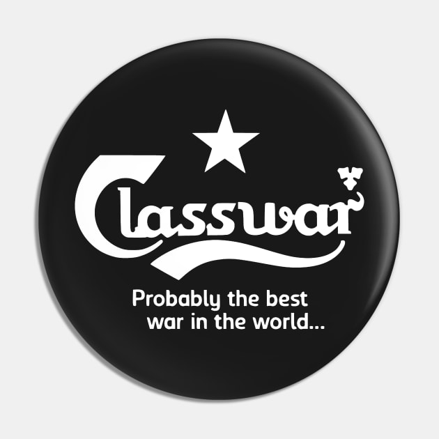 Class War Pin by ChatNoir01