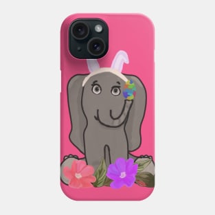 Funny easter bunny Phone Case