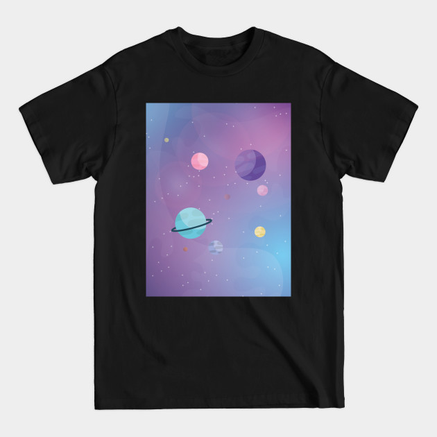 Discover Pastel galaxy - Galaxy - T-Shirt