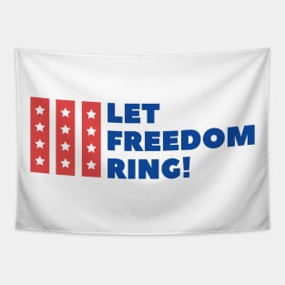 LET FREEDOM RING!chemise vintage du 4 juillet, t-shirt du 4 juillet, 4 juillet usa, 4 juillet drapeau, 4 juillet vacances, 4 juillet Tapestry