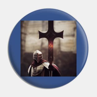 Knights Templar in The Holy Land Pin