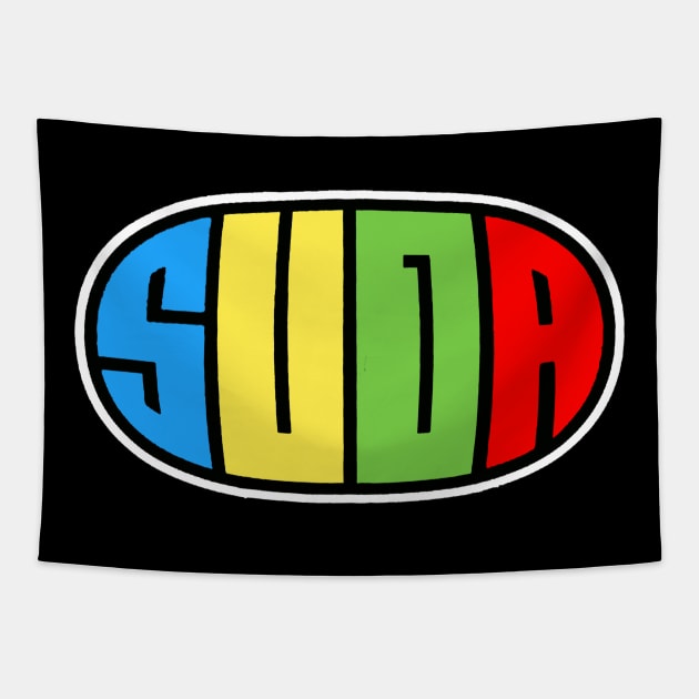 Suda Logo Tapestry by psanchez