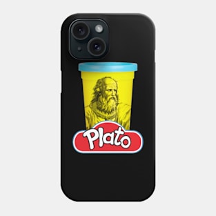 Plato Play Doh Philosophy pun Phone Case