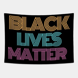 Black Lives Matter - Neon Glow Tapestry