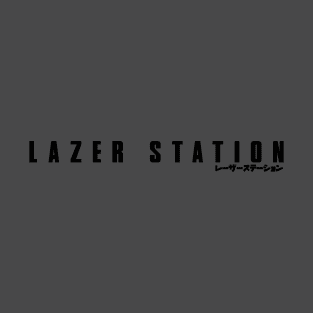 LAZER STATION 2023 Logo BLACK T-Shirt