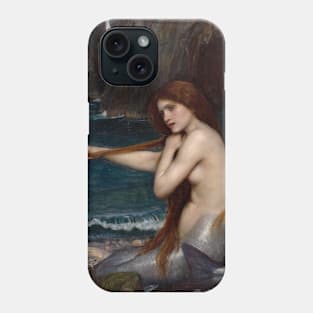 A Mermaid by John William Waterhouse Phone Case