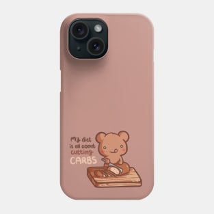 Cutting Carbs Phone Case