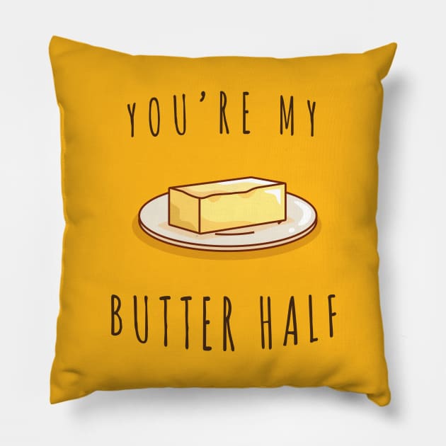 You're My Butter Half Food Pillow by PopCycle