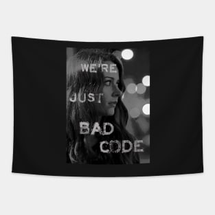 Root "Bad Code" Noir Tapestry