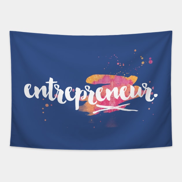 Entrepreneur Tapestry by rodneycowled