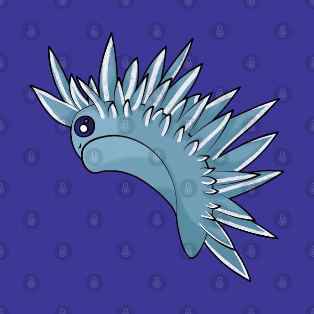 Cute Sea Slug: Frosti by Kaiko's Kreations